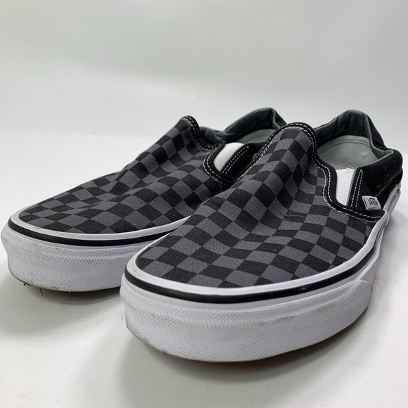 mens black vans size 9.5